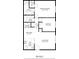 Detailed floorplan showcasing the layout, dimensions, and relationships between rooms in the house at 2706 Oak Trail Run # 6, Port Orange, FL 32127