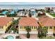 Stunning beachfront condos with red tile roofs near the ocean, and private pools for the residents' enjoyment at 2982 S Atlantic Ave, New Smyrna Beach, FL 32169