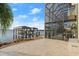 Waterfront property with a dock and screened-in porch area at 3310 John Anderson Dr, Ormond Beach, FL 32176
