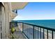 Enjoy the beach views from this condo's private tiled balcony at 3425 S Atlantic Ave # 1206, Daytona Beach Shores, FL 32118