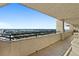 Balcony offering expansive views of the water, a bridge, and the cityscape at 3425 S Atlantic Ave # 1206, Daytona Beach Shores, FL 32118