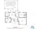 Floor plan showing the layout of a home with a swimming pool, bedrooms, living room, dining area, and garage at 3441 Country Walk Dr, Port Orange, FL 32129