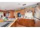 Functional kitchen featuring wood cabinets and countertops, and stainless steel appliances at 4293 Cypress Bnd, Geneva, FL 32732