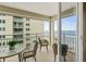 Relax on the balcony with stunning ocean views and comfortable seating at 4505 S Atlantic Ave # 505, Ponce Inlet, FL 32127