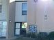 Condominium exterior featuring a well-maintained facade, and inviting entrance at 5500 Ocean Shore Blvd # Ut18, Ormond Beach, FL 32176