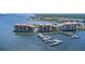 Condo complex with boat docks and stunning views of the surrounding waterways and lush landscapes at 761 Marina Point Dr # 7610, Daytona Beach, FL 32114