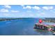 Beautiful condo complex on a point with boat docks, scenic views of the water, and city skyline at 761 Marina Point Dr # 7610, Daytona Beach, FL 32114