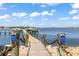 Waterfront views from the private dock with channel access at 761 Marina Point Dr # 7610, Daytona Beach, FL 32114