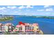 View of waterfront condo and bay with channel access at 761 Marina Point Dr # 7610, Daytona Beach, FL 32114