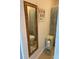 Bathroom with a full-length mirror and tiled floor at 935 S Atlantic Ave # 364, Daytona Beach, FL 32118