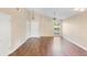 Bright living room with ceiling fan, and hardwood floors at 1222 Madelena Ave, Winter Springs, FL 32708