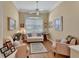 Inviting living room with comfortable seating, bright natural light, and neutral decor at 1504 Ginger Snap, Deland, FL 32720