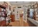 Well decorated home office with hard wood floors and glass french doors at 1504 Ginger Snap, Deland, FL 32720