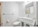 Updated bathroom with a new vanity, modern sink, and bright lighting for a clean feel at 1534 Center St, Deland, FL 32720