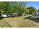 Lawn and trees in the backyard at 1627 Alloway Dr, Deltona, FL 32738