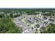 Aerial view of a residential area with well-maintained houses and tree-lined streets at 1655 Pham Dr, Port Orange, FL 32129