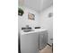 Bright laundry room features new, modern washer and dryer appliances at 1655 Pham Dr, Port Orange, FL 32129
