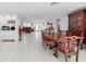 Open floor plan with dining and living room combination at 2048 Laredo Dr, Deltona, FL 32738