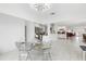 Open concept kitchen and living room with eat in kitchen at 2048 Laredo Dr, Deltona, FL 32738