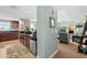 Open-concept kitchen with granite countertops, stainless steel appliances, and great ocean views at 2071 S Atlantic Ave # 705, Daytona Beach, FL 32118