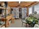 Bright shed interior with organized storage and versatile space for various activities at 2427 Beck Cir, Deltona, FL 32738