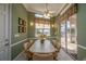 Cozy breakfast nook with water views and lots of natural light at 2542 S Peninsula Dr, Daytona Beach, FL 32118