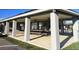 Spacious outdoor clubhouse offering ample seating, ceiling fans, and well-maintained surroundings at 261 Clydesdale Cir, Sanford, FL 32773