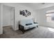 Spacious loft featuring a comfortable futon and ample natural light from the window at 2743 Gentle Rain Dr, Davenport, FL 33837
