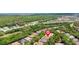 Overhead shot of a neighborhood with the home marked by a pin at 3140 Kailani Ct, Ormond Beach, FL 32174