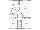 Second floor layout featuring dimensions and relationships of rooms at 3333 Atmore Ter, Ocoee, FL 34761