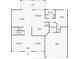 First floor layout featuring dimensions and relationships of rooms at 3333 Atmore Ter, Ocoee, FL 34761