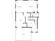 Upstairs floorplan featuring a kitchen, dining area, living room, and balcony at 3817 Islamorada Dr, Ormond Beach, FL 32176