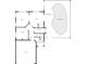 Detailed floorplan showcasing bedrooms, a pool with screened porch, and a garage at 3817 Islamorada Dr, Ormond Beach, FL 32176