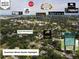Aerial view of Downtown Winter Garden, highlighting restaurants and West Orange Trail at 426 N Boyd St, Winter Garden, FL 34787