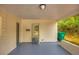 Covered patio area provides a relaxing outdoor space with views at 508 W Hogle Ave, Deland, FL 32720