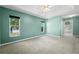 Spacious main bedroom leads to the ensuite bathroom at 5097 Nw 19Th Pl, Ocala, FL 34482