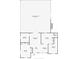 Detailed floor plan showcases the layout of the bedrooms, bathrooms, living spaces, and outdoor patio at 795 Superior St, Deltona, FL 32725