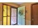 Bright and inviting entryway featuring a decorative front door at 104 Nathan Hale Ct, Daytona Beach, FL 32119
