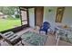 Outdoor space featuring comfortable seating and a relaxing atmosphere at 104 Nathan Hale Ct, Daytona Beach, FL 32119
