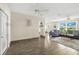 Bright and airy living room featuring an open floor plan, modern flooring, and lots of natural light at 1317 Suwanee Rd, Daytona Beach, FL 32114