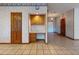 Built-in desk space that adjoins the kitchen area, and offers built-in storage at 1371 Merrifield Ct, Deltona, FL 32725