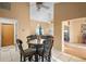 Bright dining area open to the living room at 1731 Urbana Ave, Deltona, FL 32725