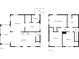 Detailed floor plan showcasing the layout of the home with sunroom, kitchen, and bedrooms at 216 Earl St, Daytona Beach, FL 32118