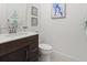 Modern bathroom with marble countertop at 225 Mosaic Blvd, Daytona Beach, FL 32124