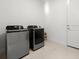 Laundry room featuring a modern washer and dryer set at 225 Mosaic Blvd, Daytona Beach, FL 32124