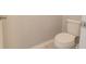 Toilet with neutral-colored walls at 258 Rustic Loop, Sanford, FL 32771