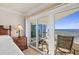 Bedroom balcony with a view of the ocean at 2937 S Atlantic Ave # 1907, Daytona Beach Shores, FL 32118