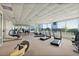 Modern gym equipped with treadmills and ocean views at 2937 S Atlantic Ave # 1907, Daytona Beach Shores, FL 32118