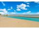 Oceanfront pool with surrounding deck space and lounge chairs at 2937 S Atlantic Ave # 1907, Daytona Beach Shores, FL 32118