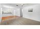 Inviting living room with an open layout flowing into the dining area at 3 Fairway Ct, Deland, FL 32724